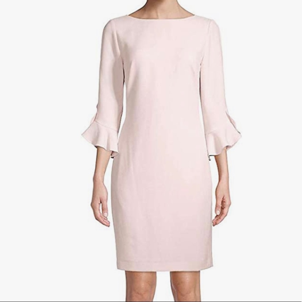 Tulip sleeve dress